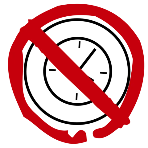 No Time Logo